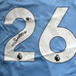 Maillot Domicile signe par Savinho Manchester City FC 2024-25 Certifie par Beckett authentic-signatures