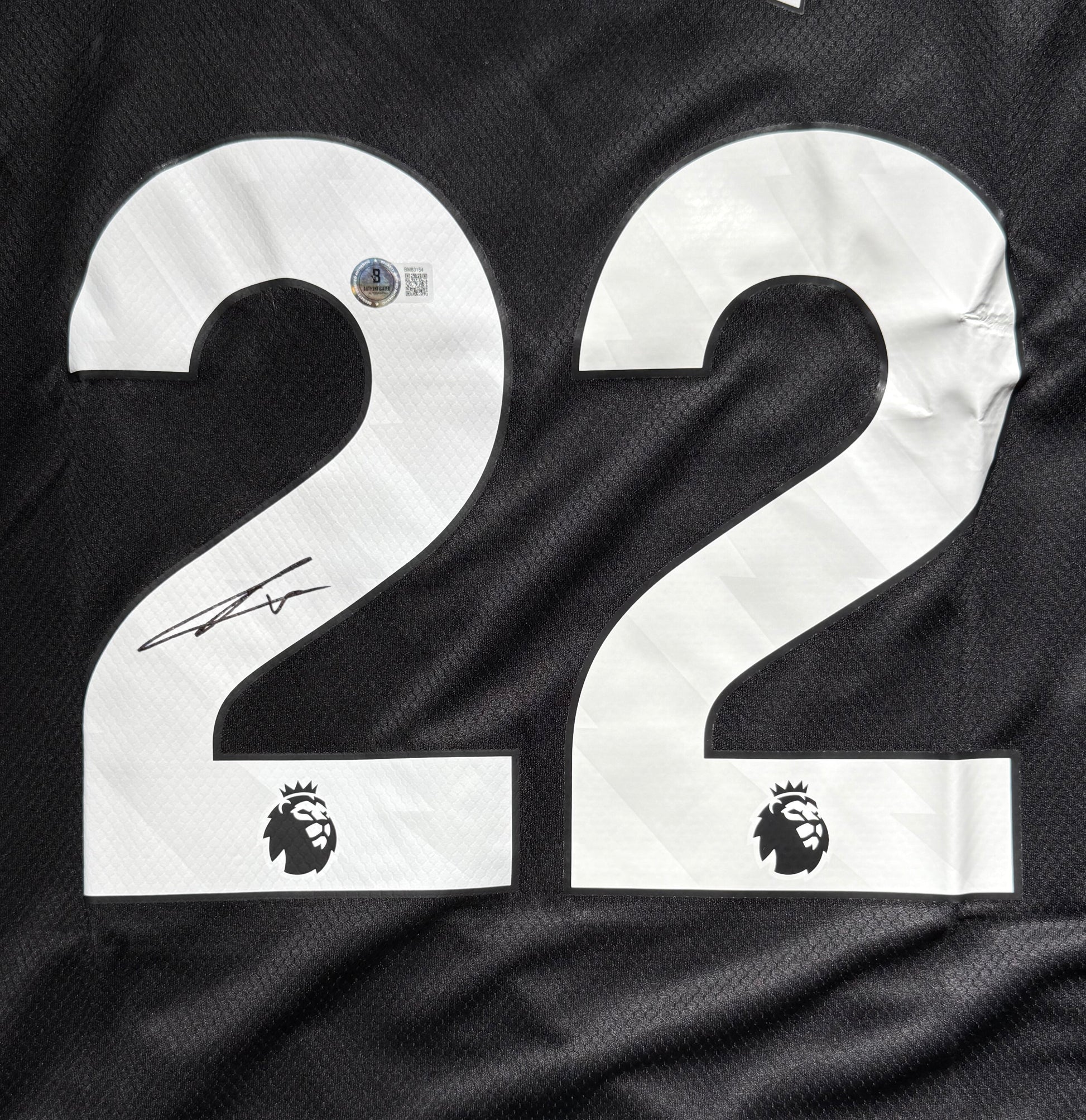 Maillot Domicile signe par David Raya Arsenal FC 2025-26 Certifie par Beckett authentic-signatures