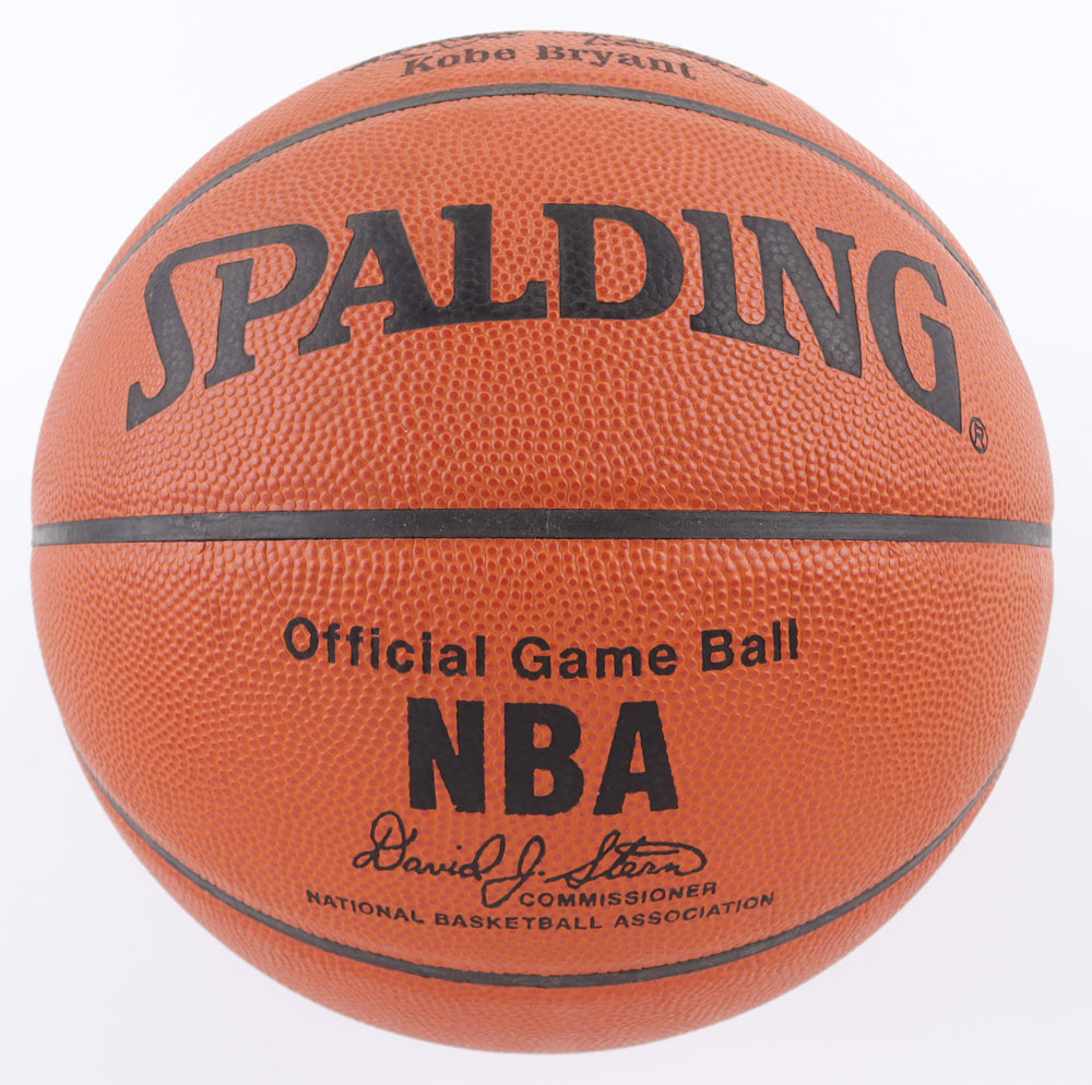 Kobe Bryant Signed Spalding 2001 NBA Finals Official Basketball authentic-signatures