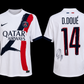 Désiré Doué, maillot Authentic Paris Saint-Germain signé, certifié par JSA