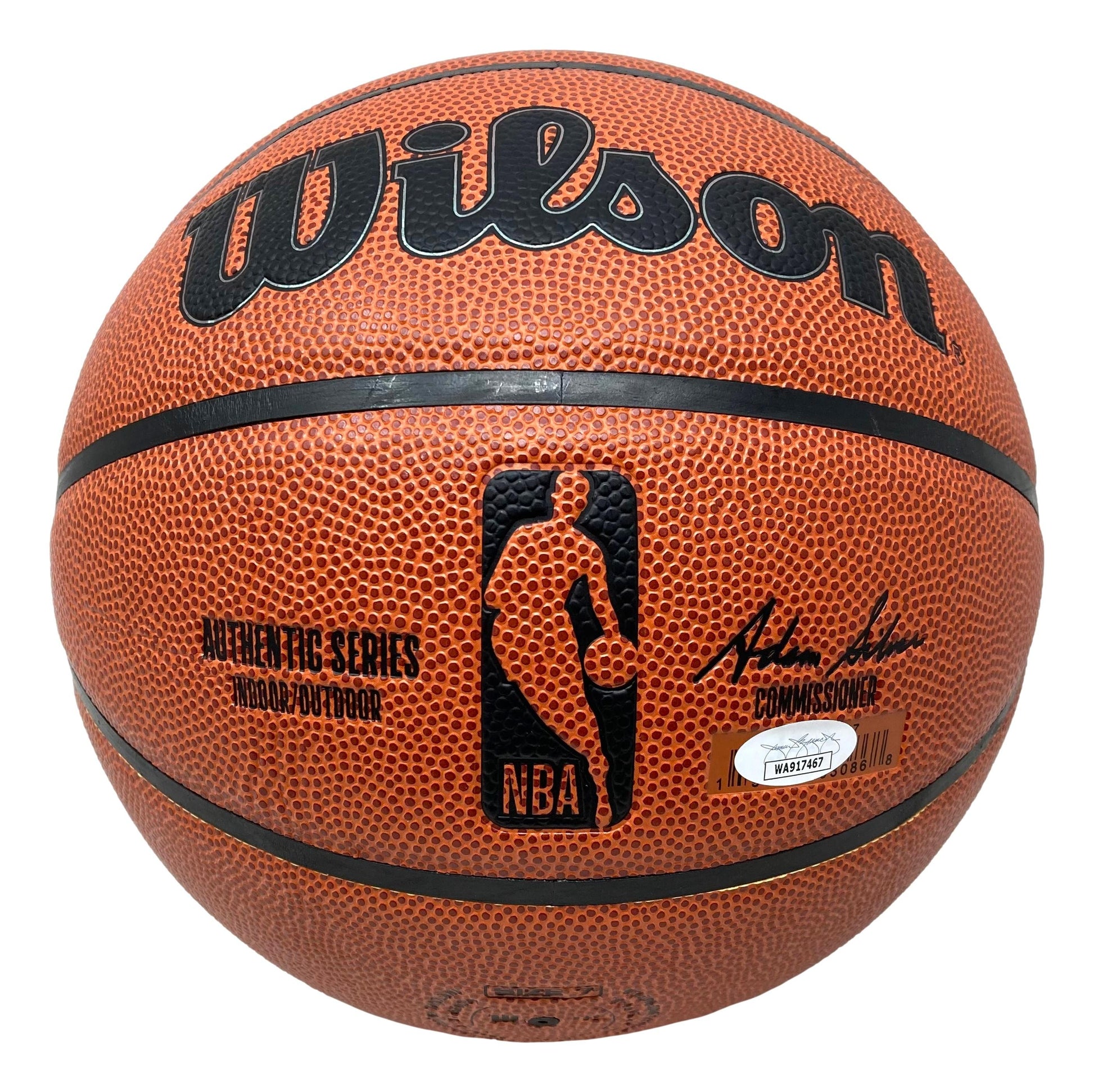 Basketball signe par Allen Iverson et certifie par JSA authentic-signatures
