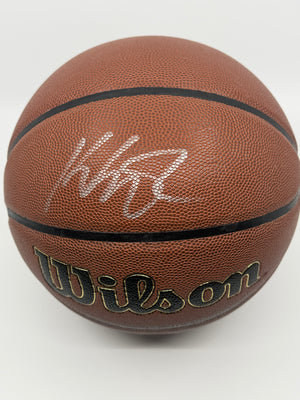Klay Thompson, ballon Authentique signé, certifié par JSA