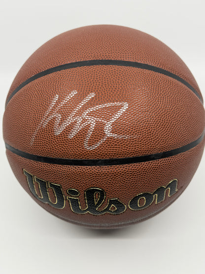 Klay Thompson, ballon Authentique signé, certifié par JSA