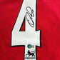 Maillot Domicile signe par Patrick Vieira Arsenal FC 2003-04 Certifie par Beckett authentic-signatures