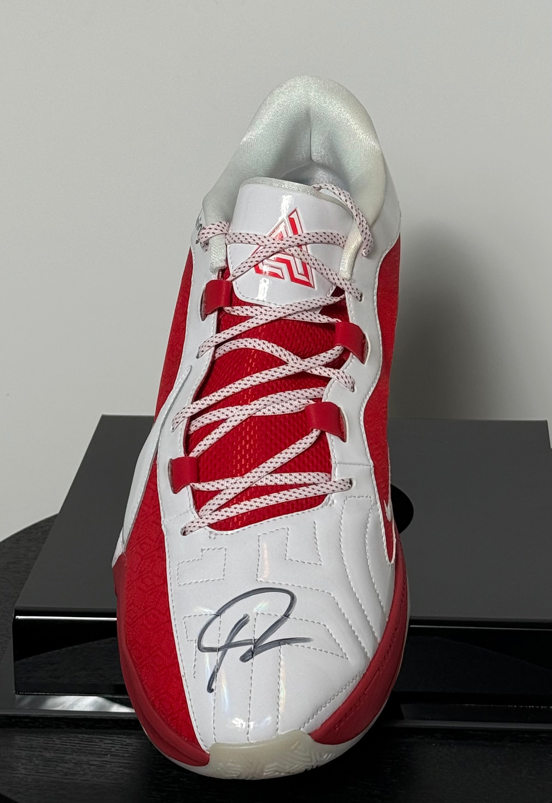 Chaussure Droite signee par Giannis Antetokounmpo certifiee par Beckett authentic-signatures