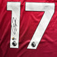 Maillot Domicile signe par Alejandro Garnacho  Manchester United  FC 2023-24 Certifie par Beckett authentic-signatures