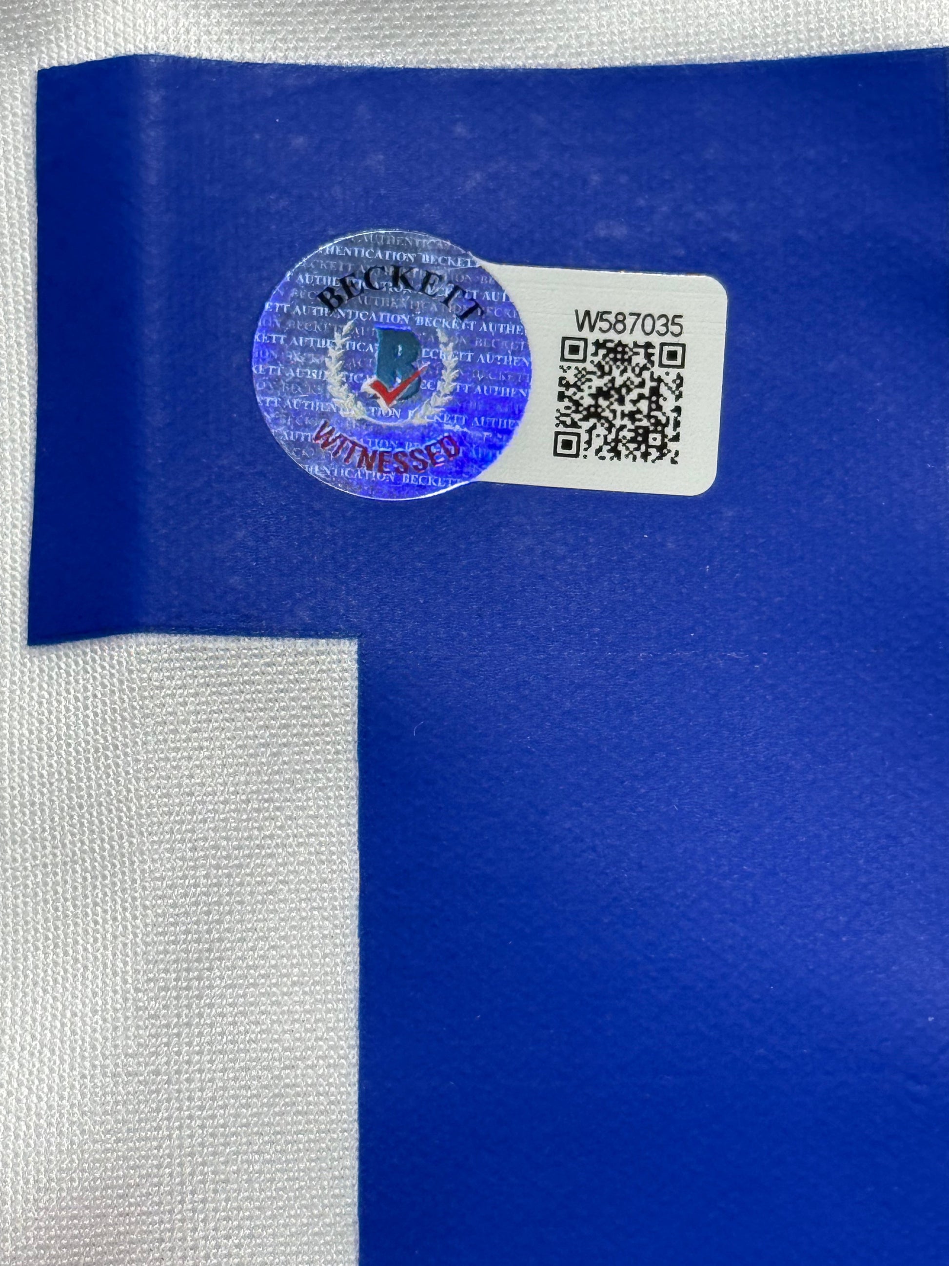 Maillot Domicile Edition Coupe du Monde 2022 Equipe de Croatie signe par Luka Modric et Certifie par Beckett authentic-signatures