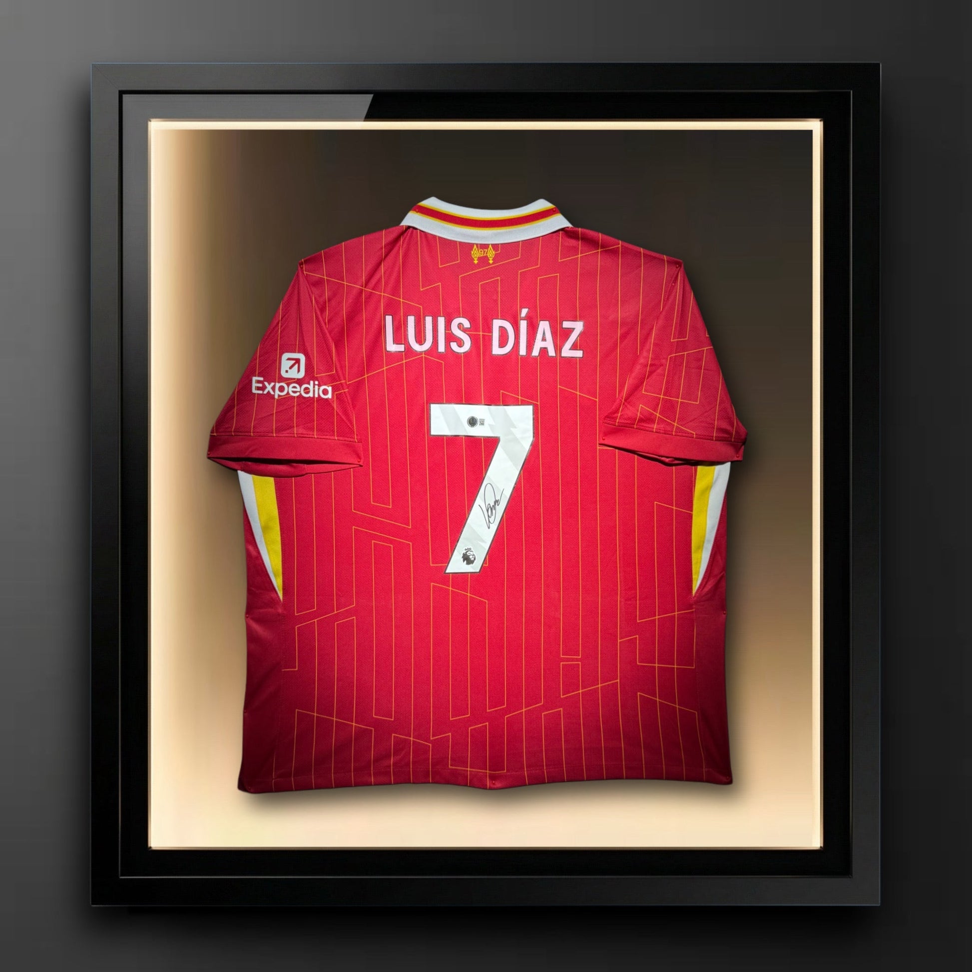 Luis Diaz Signed Liverpool Authentic Jersey Certified by Beckett authentic-signatures