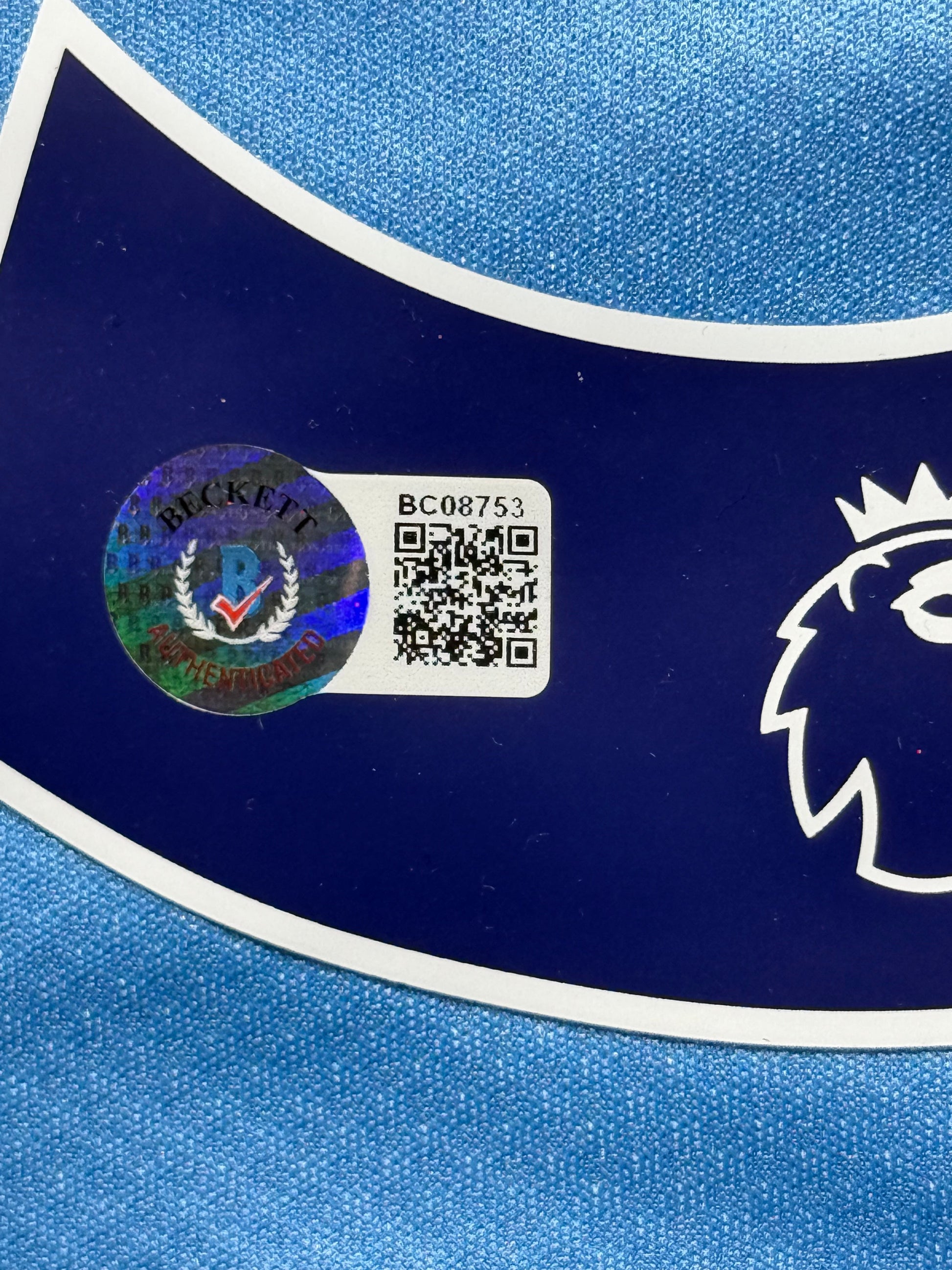 Maillot Domicile signe par Ruben Dias Manchester City FC 2022-23 Certifie par Beckett authentic-signatures
