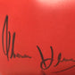 RARE Gant de Boxe Triple signature Thomas Hearns, Roberto Duran, Ray Sugar Leonard certifie par Beckett authentic-signatures