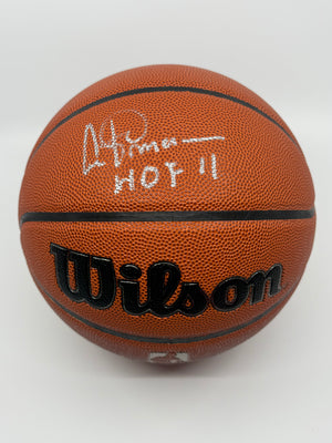 Artis Gilmore, ballon Authentic Chicago Bulls "HOF 11" signé, certifié par Beckett