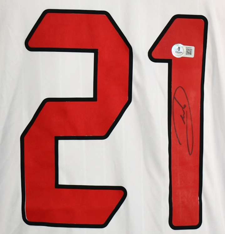 Andrea Pirlo Signed AC Milan Authentic Jersey Certified by Beckett from the 2007 Champions league Final authentic-signatures