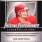 Joe Montana Signed 2024 Leaf Pristine Performance #PPJM3 authentic-signatures