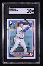 Shohei Ohtani 2024 Bowman #33 (SGC 10) authentic-signatures