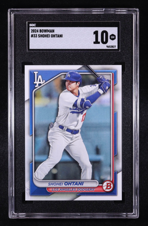 Shohei Ohtani 2024 Bowman #33 (SGC 10) authentic-signatures