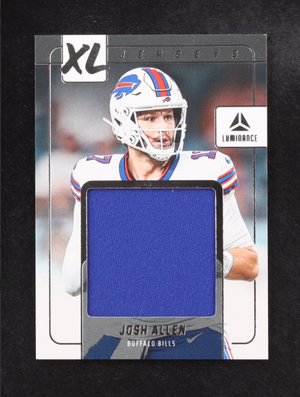 Josh Allen Panini Luminance XL Jerseys authentic-signatures