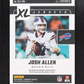 Josh Allen Panini Luminance XL Jerseys authentic-signatures