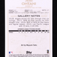 Shohei Ohtani 2018 Topps Gallery #116 RC authentic-signatures