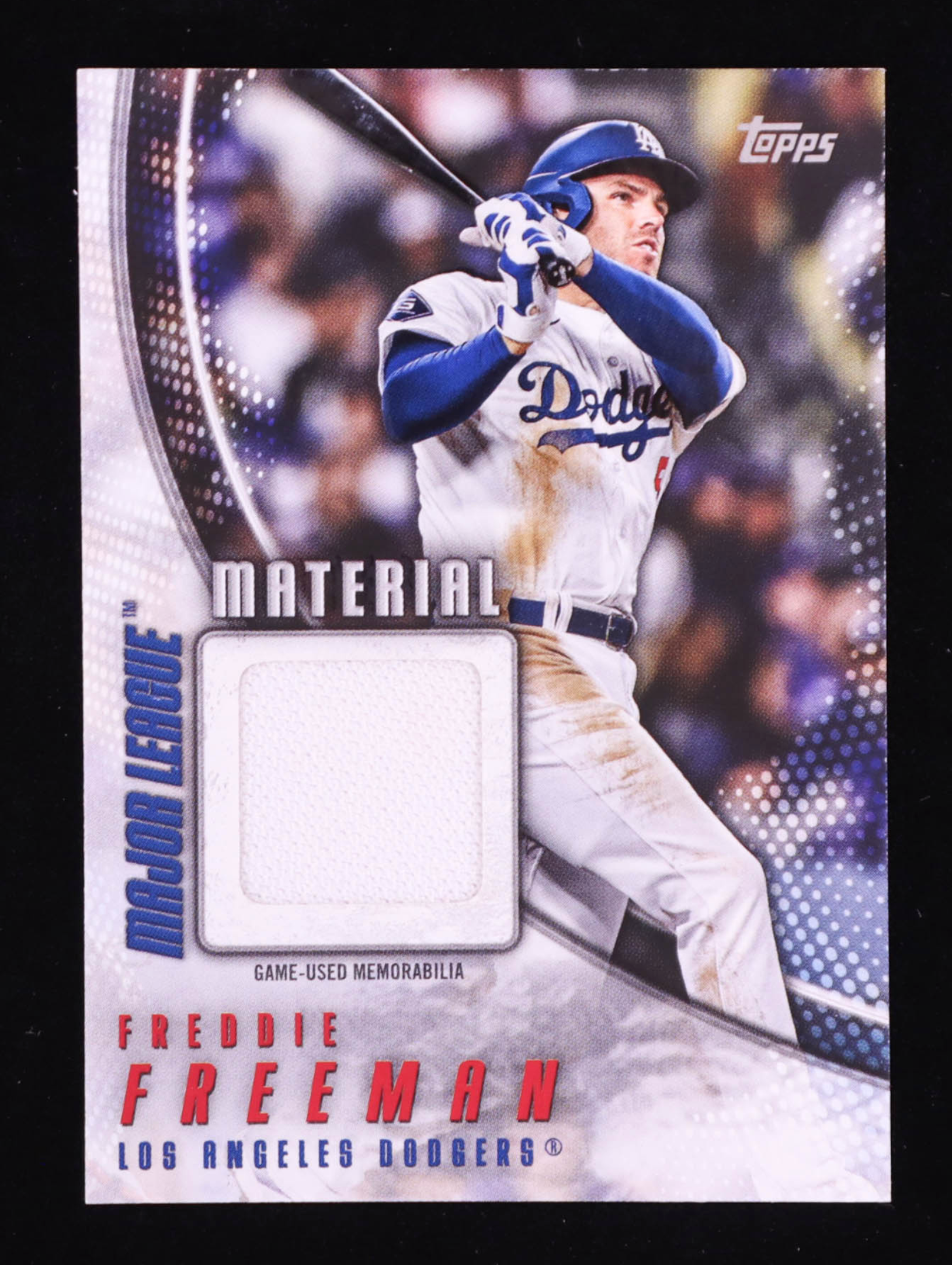 Freddie Freeman 2025 Topps Major League Materials Game-Used Relic #MLM2FF S2 authentic-signatures