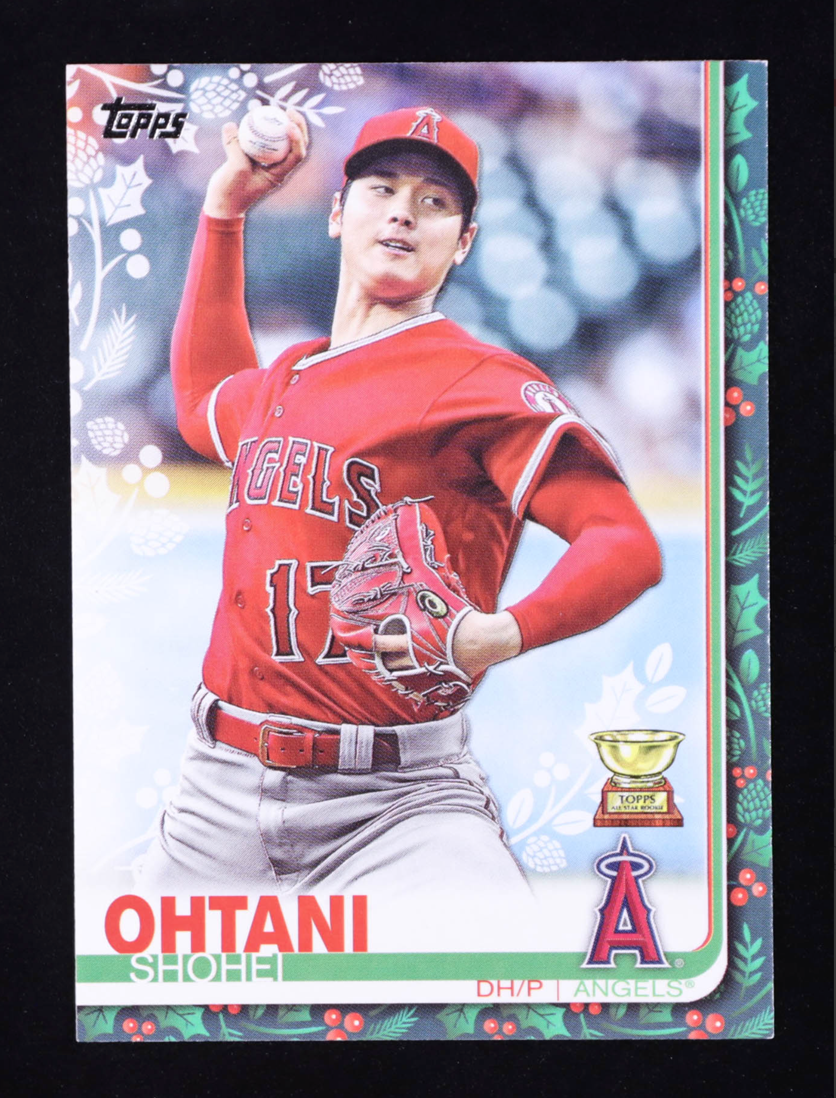 Shohei Ohtani 2019 Topps Walmart Holiday #HW33 authentic-signatures