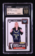 Paige Bueckers 2025-26 Panini Instant WNBA Draft Night #DN1 RC (CGC Pristine 10) authentic-signatures