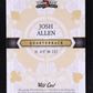 Josh Allen 2024 Wild Card 5 Card Draw Stacked Deck Jack of Hearts Kaleidoscope Blue #SDPHJAN #1/2 authentic-signatures