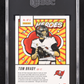 Tom Brady 2021 Prestige Heroes #5 (SGC 9.5) authentic-signatures