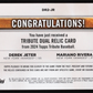 Mariano Rivera / Derek Jeter 2024 Topps Tribute Dual Player Relics Orange #DR2JR #25/25 authentic-signatures