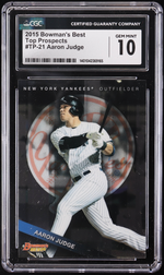 Aaron Judge 2015 Bowman's Best Top Prospects #TP21 RC (CGC 10) authentic-signatures