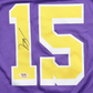 Maillot Authentique Exterieur Los Angeles Lakers signe par Austin Reaves certifie par PSA authentic-signatures