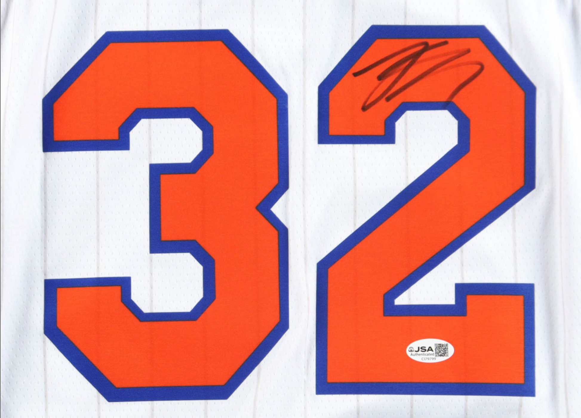 Maillot Authentique Domicile New York Knicks signe par Karl-Anthony Towns certifie par JSA authentic-signatures