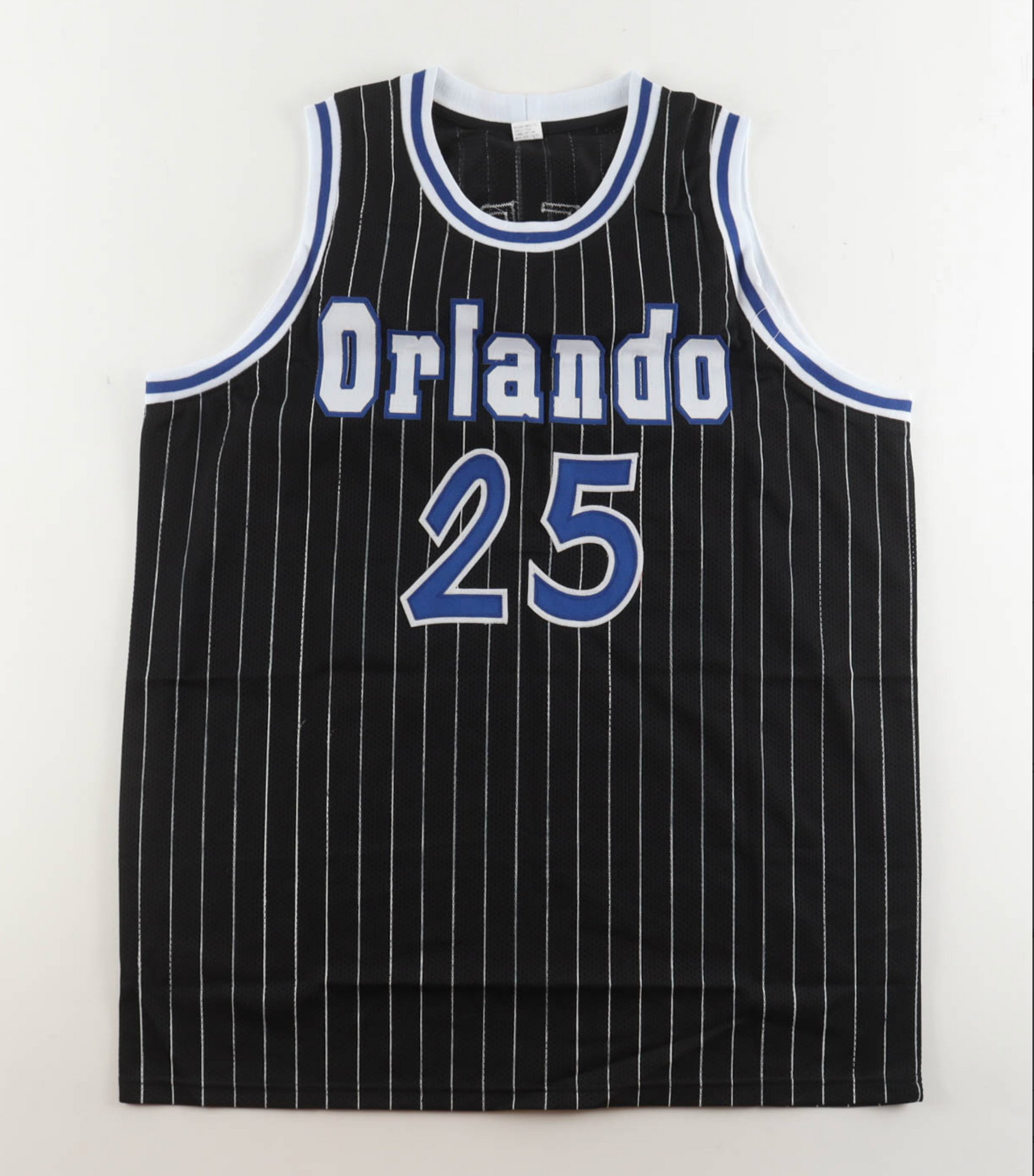 Maillot Custom Orlando Magic signe par Nick Anderson certifie par JSA authentic-signatures