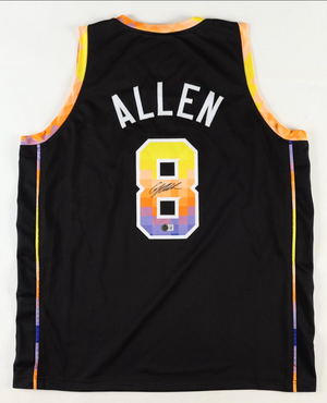 Maillot Custom Exterieur Phoenix Suns signe par Jayson Allen certifie par Beckett authentic-signatures