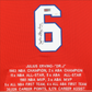 Cadre Maillot authentique des Philadelphia 76ers signe avec Stats Carriere de Julius Erwing certifie par JSA et PIA authentic-signatures
