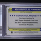 Ken Griffey Jr. 2017 Topps '87 Topps Silver Pack Chrome #87KG (PSA 10) authentic-signatures