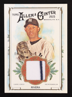 Mariano Rivera 2025 Topps Allen and Ginter Relics No Number #AGRMRI #08/25 authentic-signatures