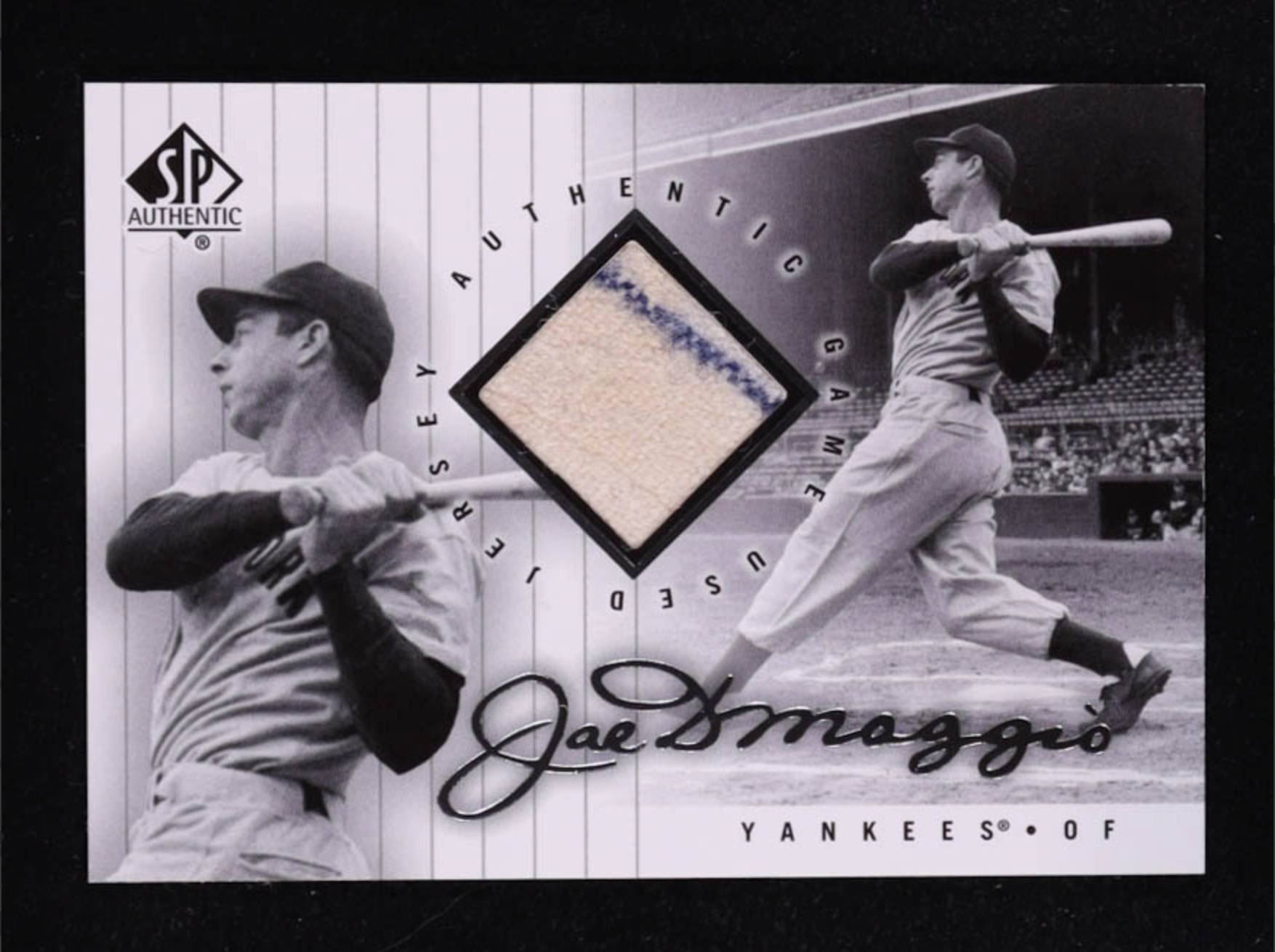 Joe DiMaggio 2000 SP Authentic Game Jersey #SPJJD authentic-signatures