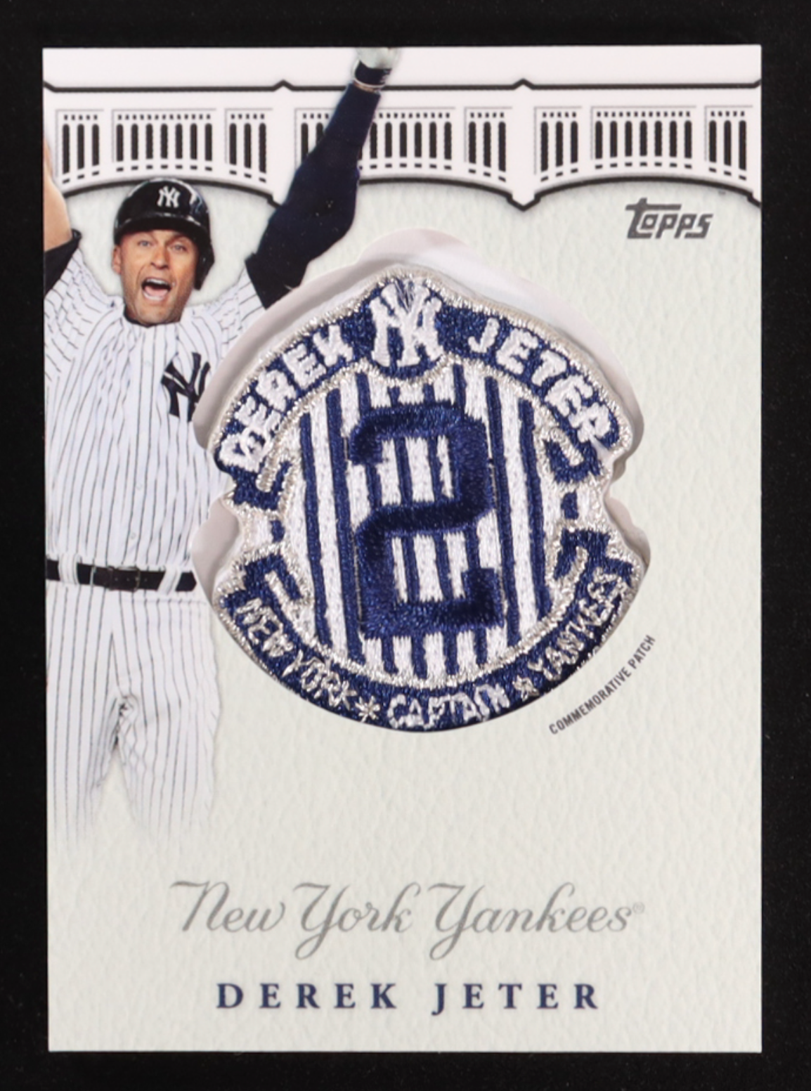 Derek Jeter 2020 Topps Update Jeter's Final Season Commemorative Patches #JFPDJ3 authentic-signatures