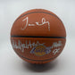 Kareem Abdul Jabbar, James Worthy et Magic Johnson, ballon Showtime Lakers Basketball Authentique signé, certifié par Fanatics