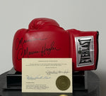 "Marvelous" Marvin Hagler Signed Everlast Boxing Glove With Display Case Certified by Beckett authentic-signatures