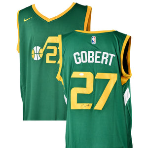 Maillot Authentique Exterieur Utah Jazz signe par Rudy Gobert certifie par JSA authentic-signatures