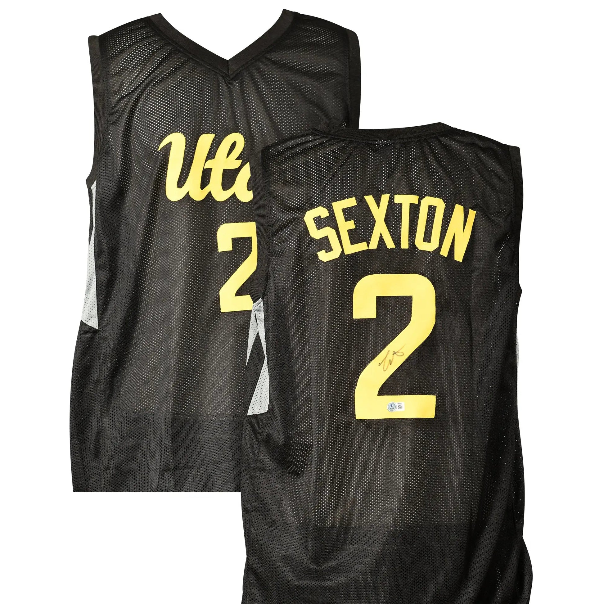 COLLIN SEXTON SIGNED JAZZ JERSEY authentic-signatures