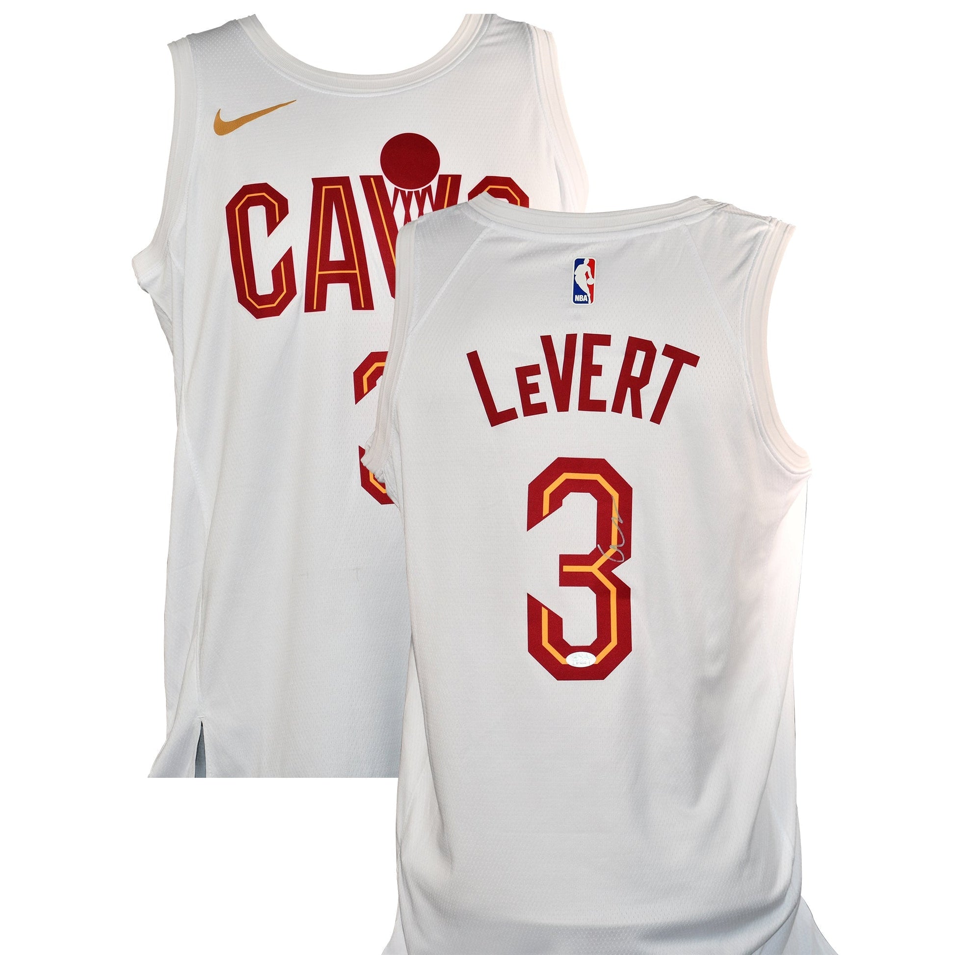 CARIS LEVERT SIGNED CAVALIERS NIKE AUTHENTIC JERSEY authentic-signatures