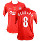 Steven Gerrard Liverpool Authentic Jersey Certified by Beckett From 2005 Champions League Final authentic-signatures