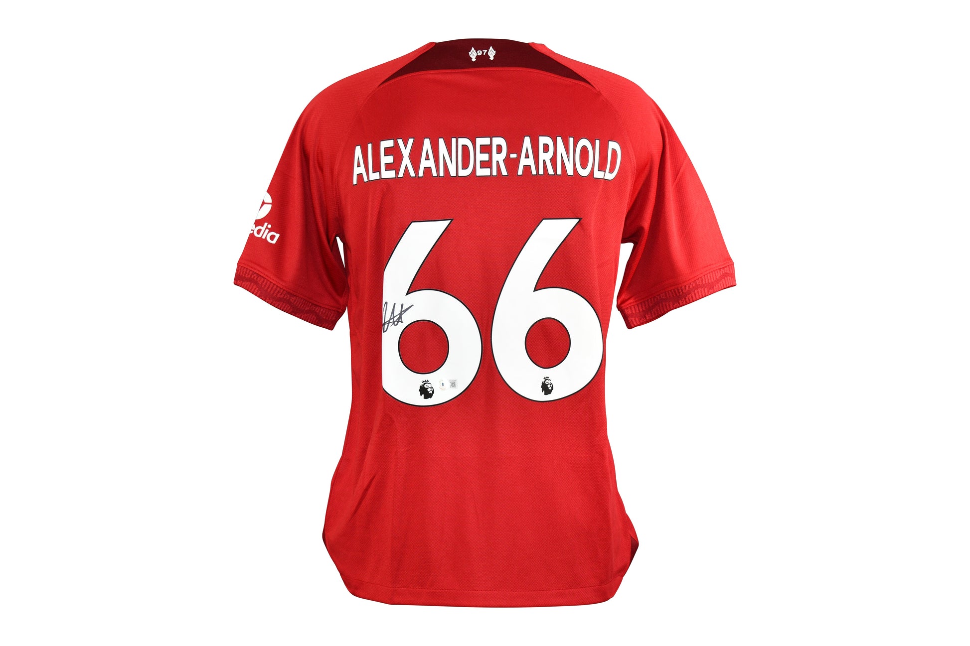 Trent Alexander-Arnold Signed Liverpool Authentic Jersey Certified by Beckett authentic-signatures