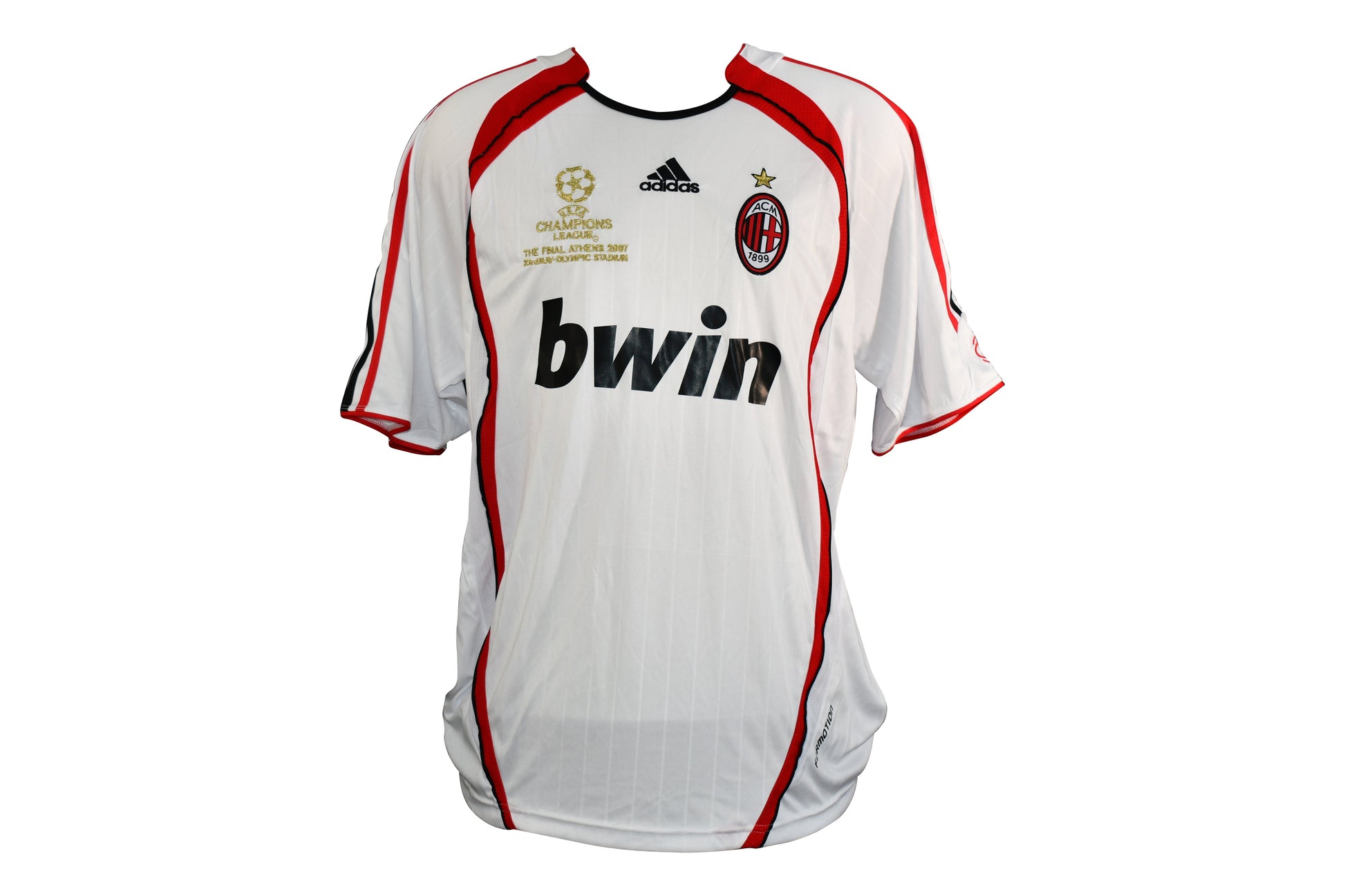 Andrea Pirlo Signed AC Milan Authentic Jersey Certified by Beckett from the 2007 Champions league Final authentic-signatures