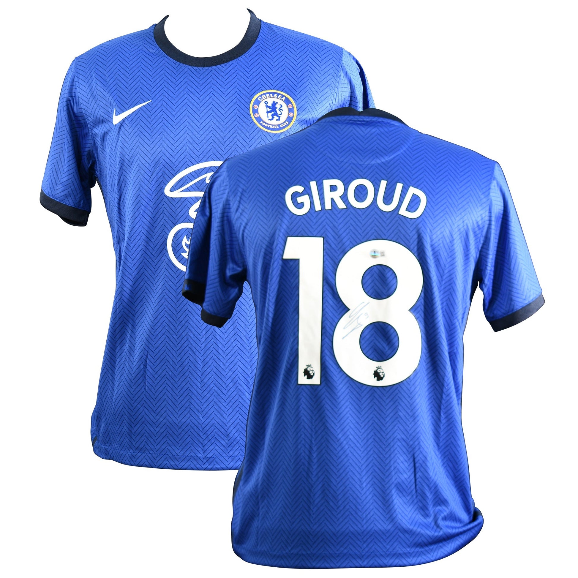Olivier Giroud Signed Chelsea Authentic Jersey Certified by Beckett authentic-signatures
