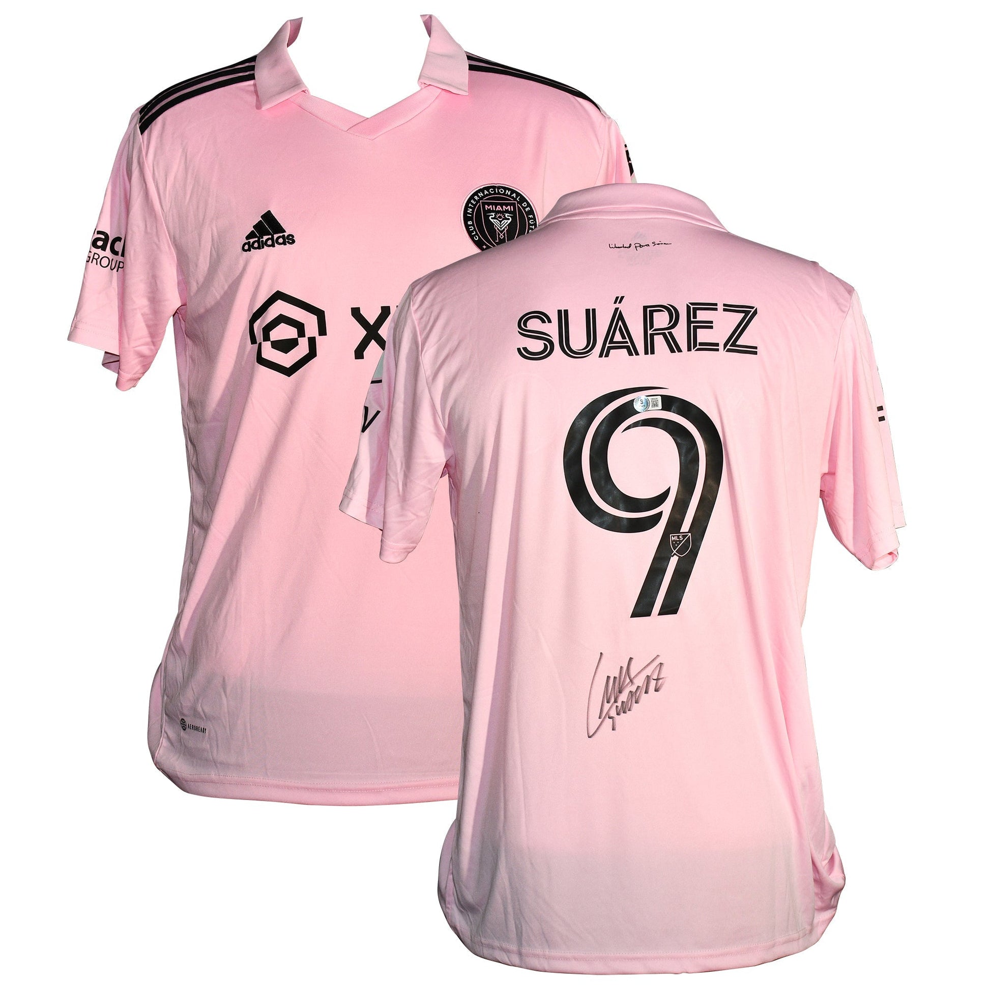 Luis Suarez Signed Inter Miami Authentic Jersey Certified by Beckett authentic-signatures