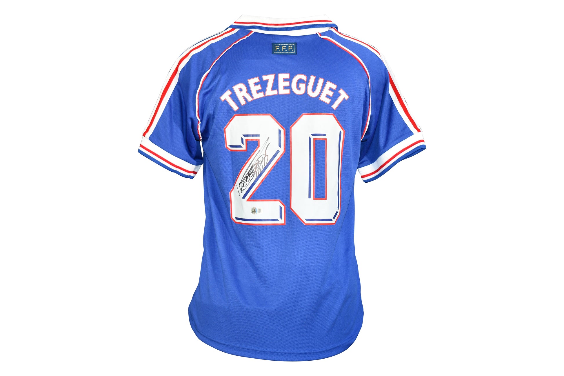 David Trezeguet Signed France Authentic Jersey Certified by Beckett authentic-signatures