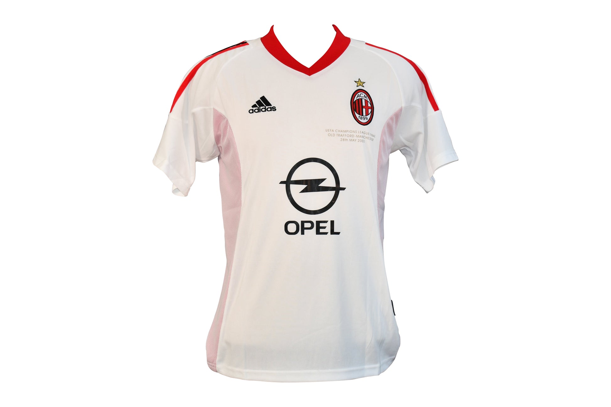 Andriy Shevchenko AC Milan Signed Jersey Certified by Beckett from the 2003 Champions League Final authentic-signatures